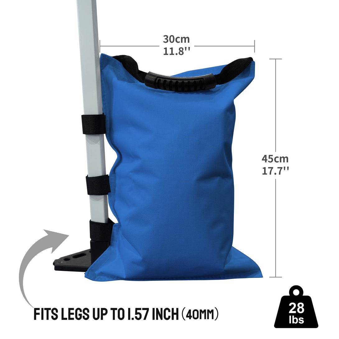 Sacs de sable pour pieds de tonnelle 112 sacs de sable pour poids