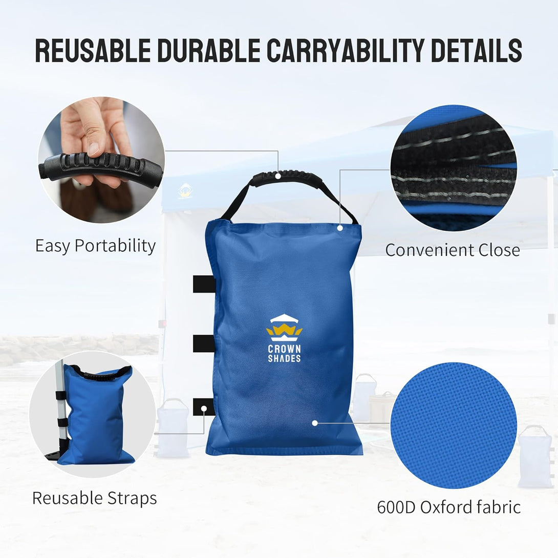 Sacs de sable pour pieds de tonnelle 150 sacs de sable pour poids