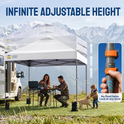 Flex-Lift 10' x 10' Canopy | Infinite Height Adjustment