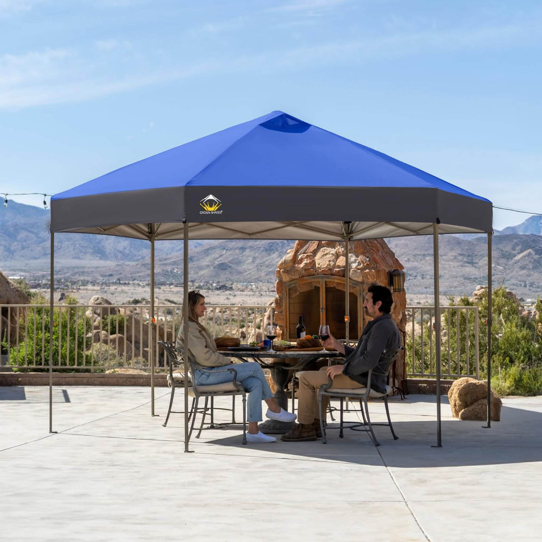 14x14 Pop Up Gazebo - 6-Sided