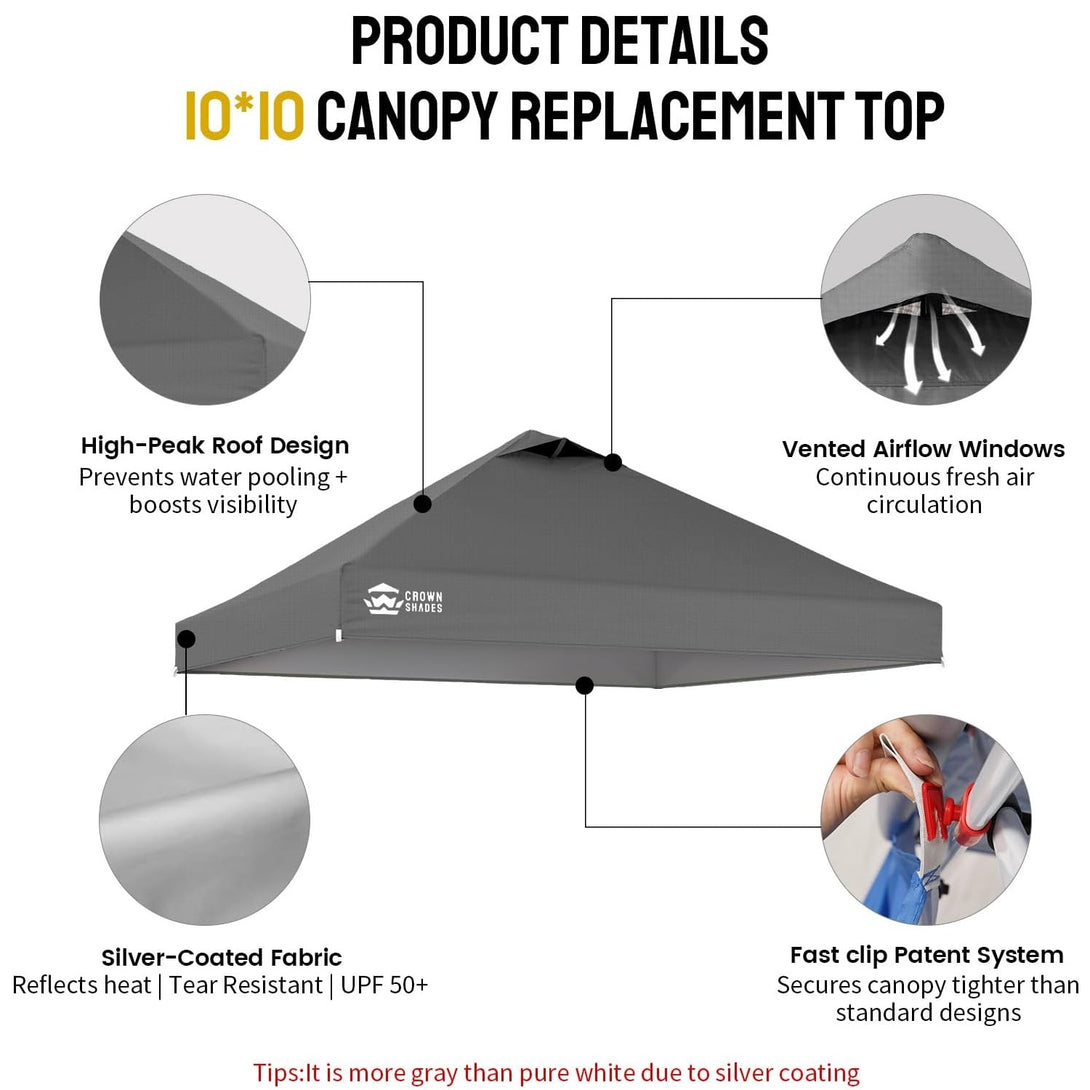 10x10 Canopy Replacement Top