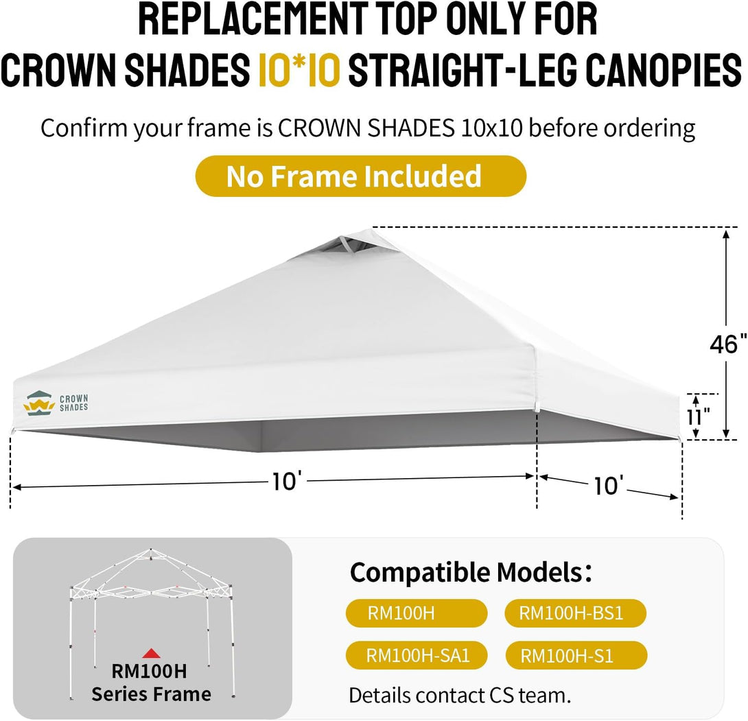 10x10 Canopy Replacement Top