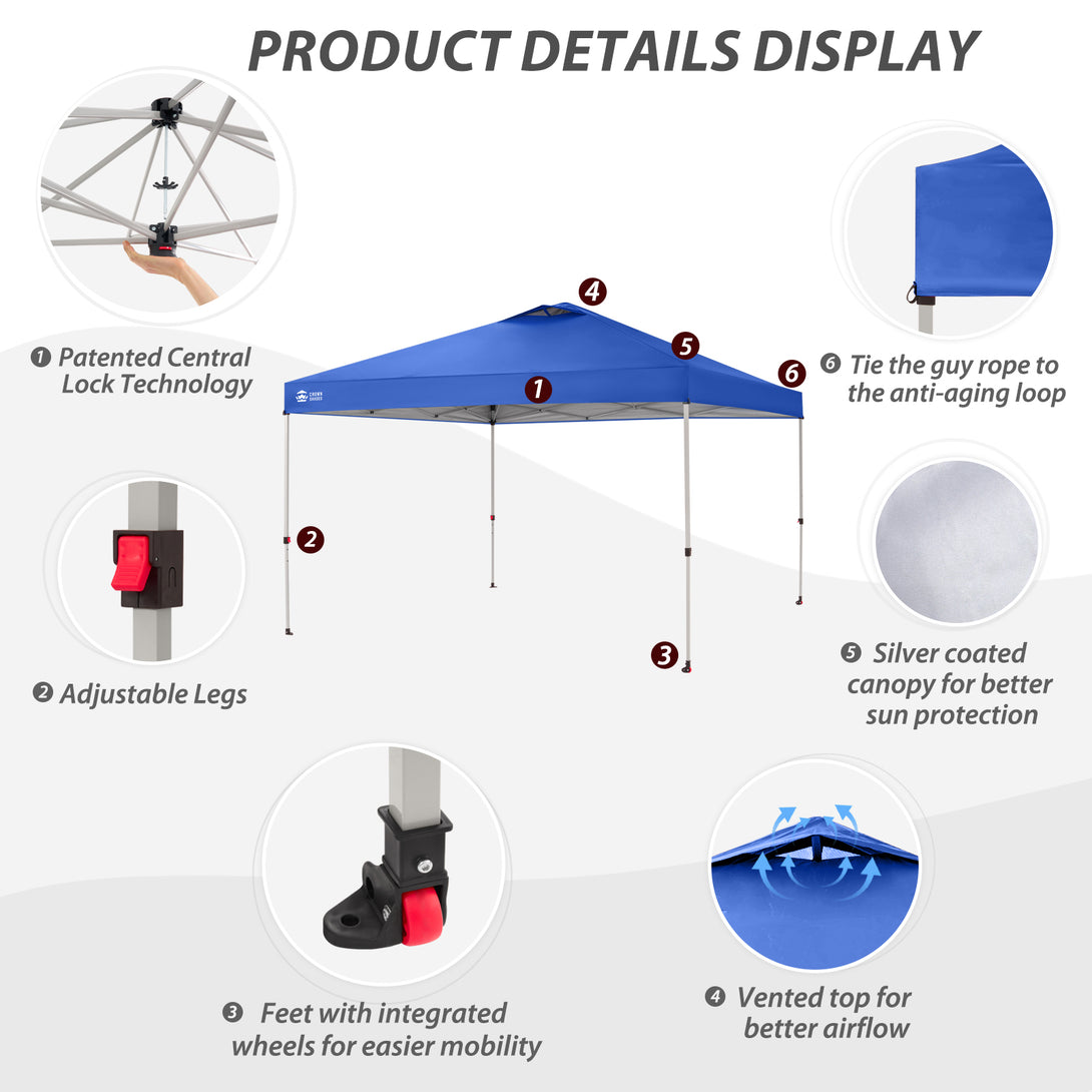 CenterLOK® 12x12 Pop Up Canopy