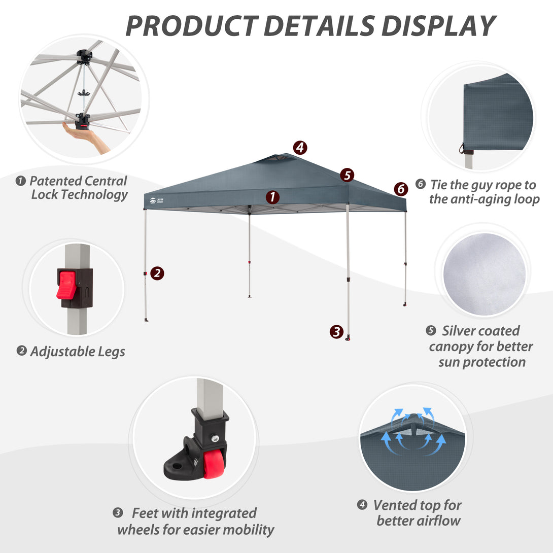 CenterLOK® 12x12 Pop Up Canopy