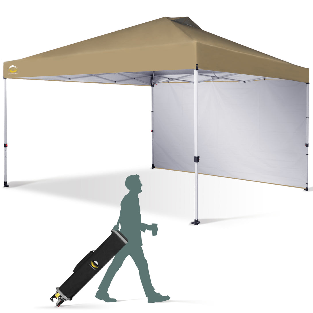 Tente pliante 12x12 et 1 paroi latérale CenterLOK™