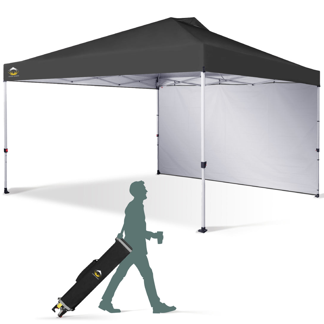Tente pliante 12x12 et 1 paroi latérale CenterLOK™