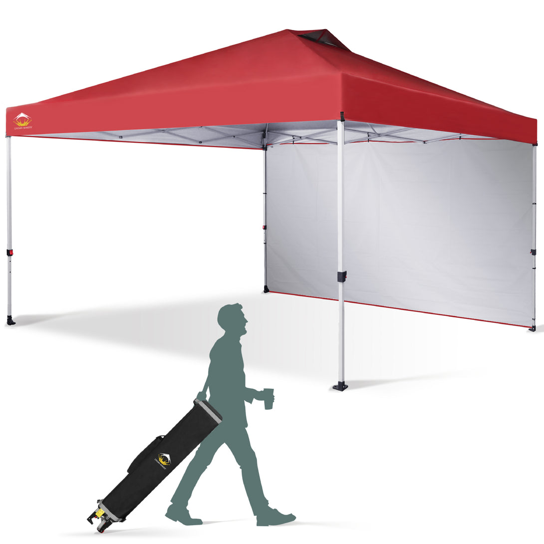 Tente pliante 12x12 et 1 paroi latérale CenterLOK™