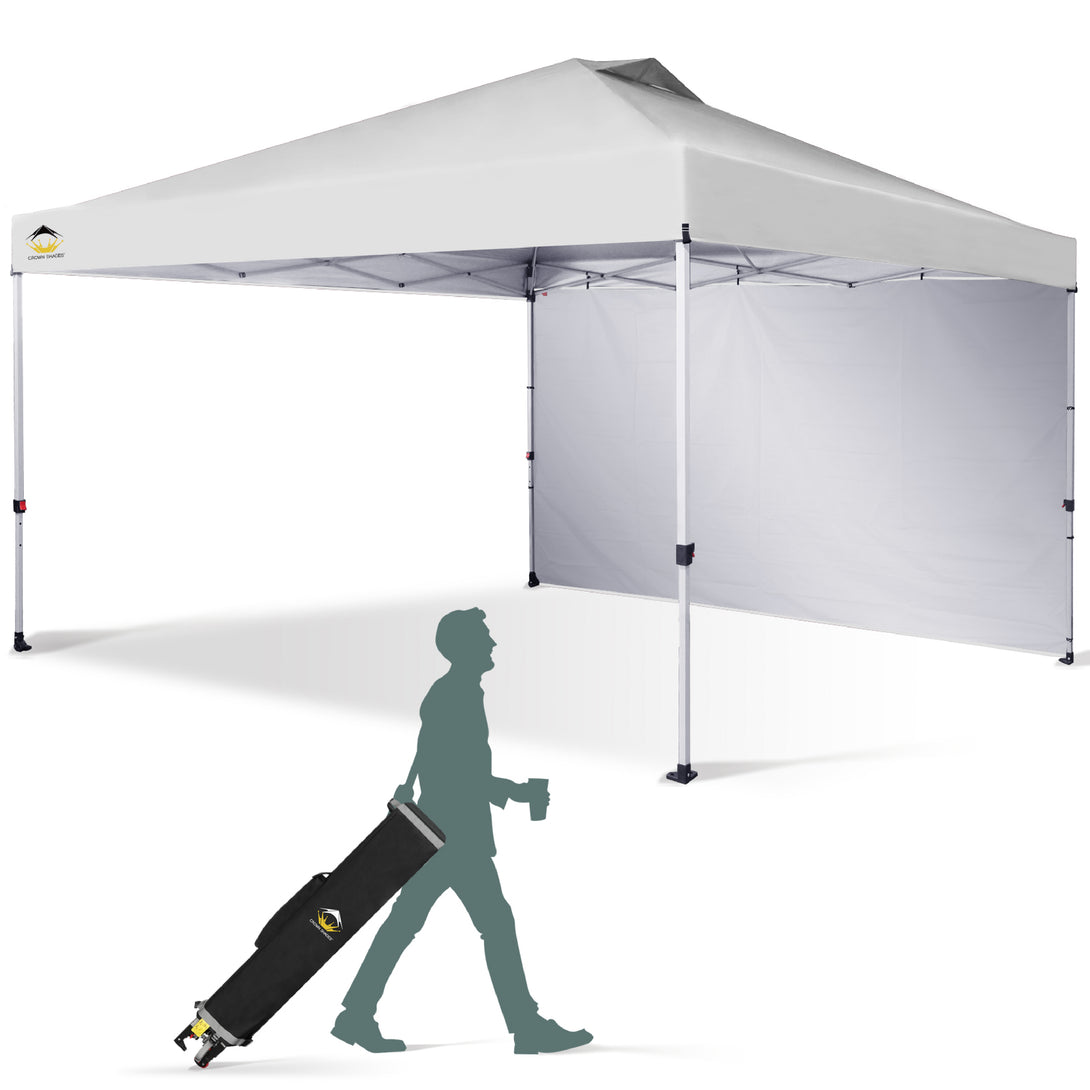Tente pliante 12x12 et 1 paroi latérale CenterLOK™