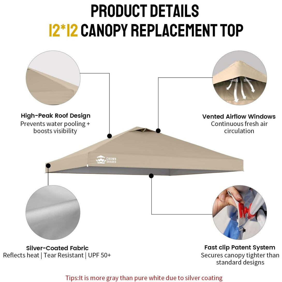 Toit de remplacement CROWN SHADES RM144