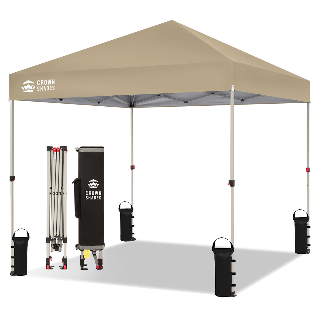 Tente pliante 8x8 et système CenterLOK™ à pression unique