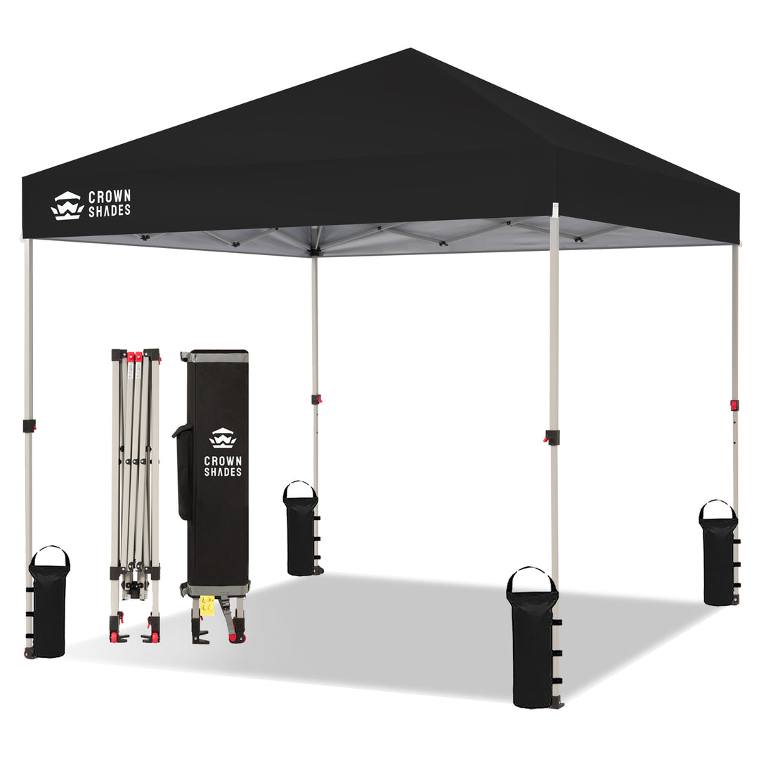 Tente pliante 8x8 et système CenterLOK™ à pression unique