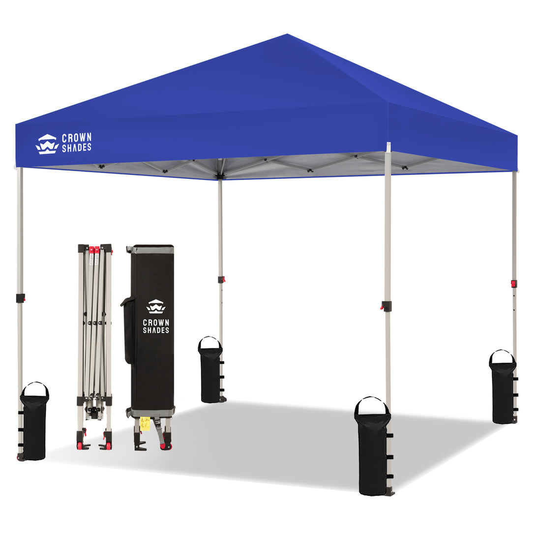 Tente pliante 8x8 et système CenterLOK™ à pression unique