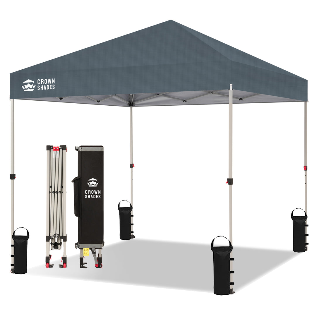 Tente pliante 8x8 et système CenterLOK™ à pression unique