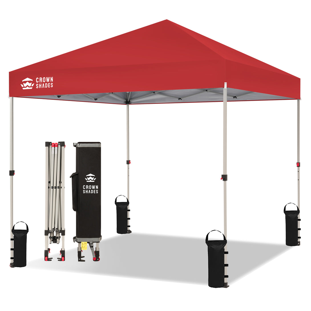 Tente pliante 8x8 et système CenterLOK™ à pression unique