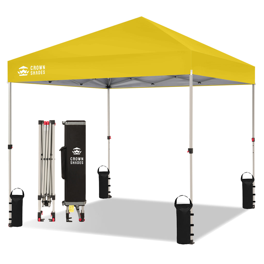 Tente pliante 8x8 et système CenterLOK™ à pression unique