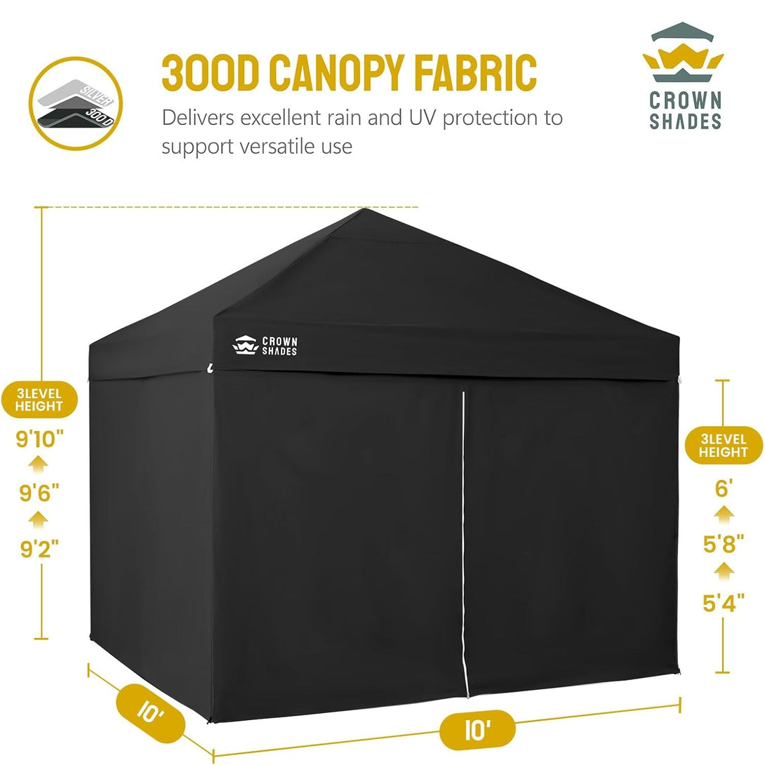10x10 Commercial CenterLOK™ Canopy & 4 Sidewalls