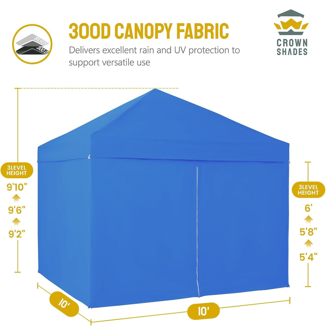 10x10 Commercial CenterLOK™ Canopy & 4 Sidewalls