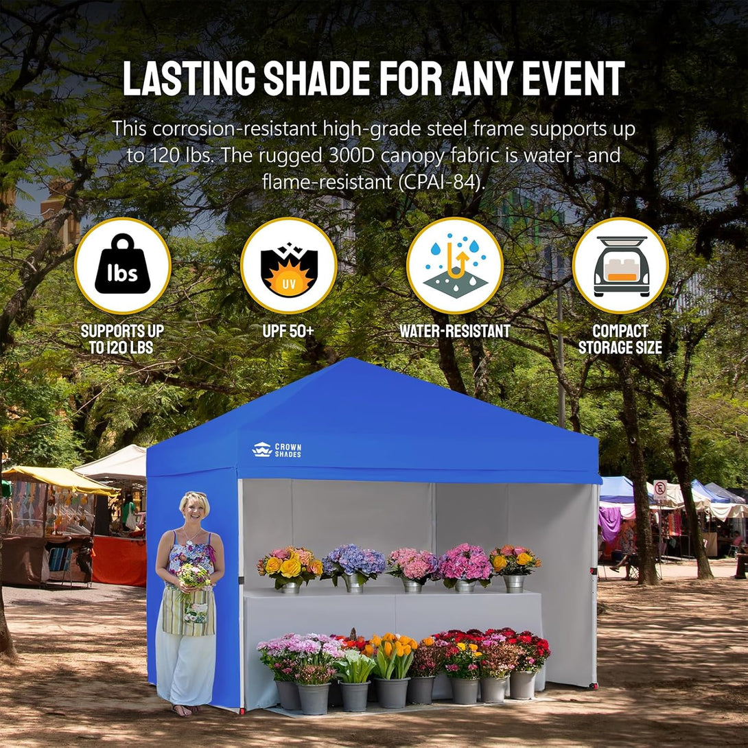 10x10 Commercial CenterLOK™ Canopy & 4 Sidewalls