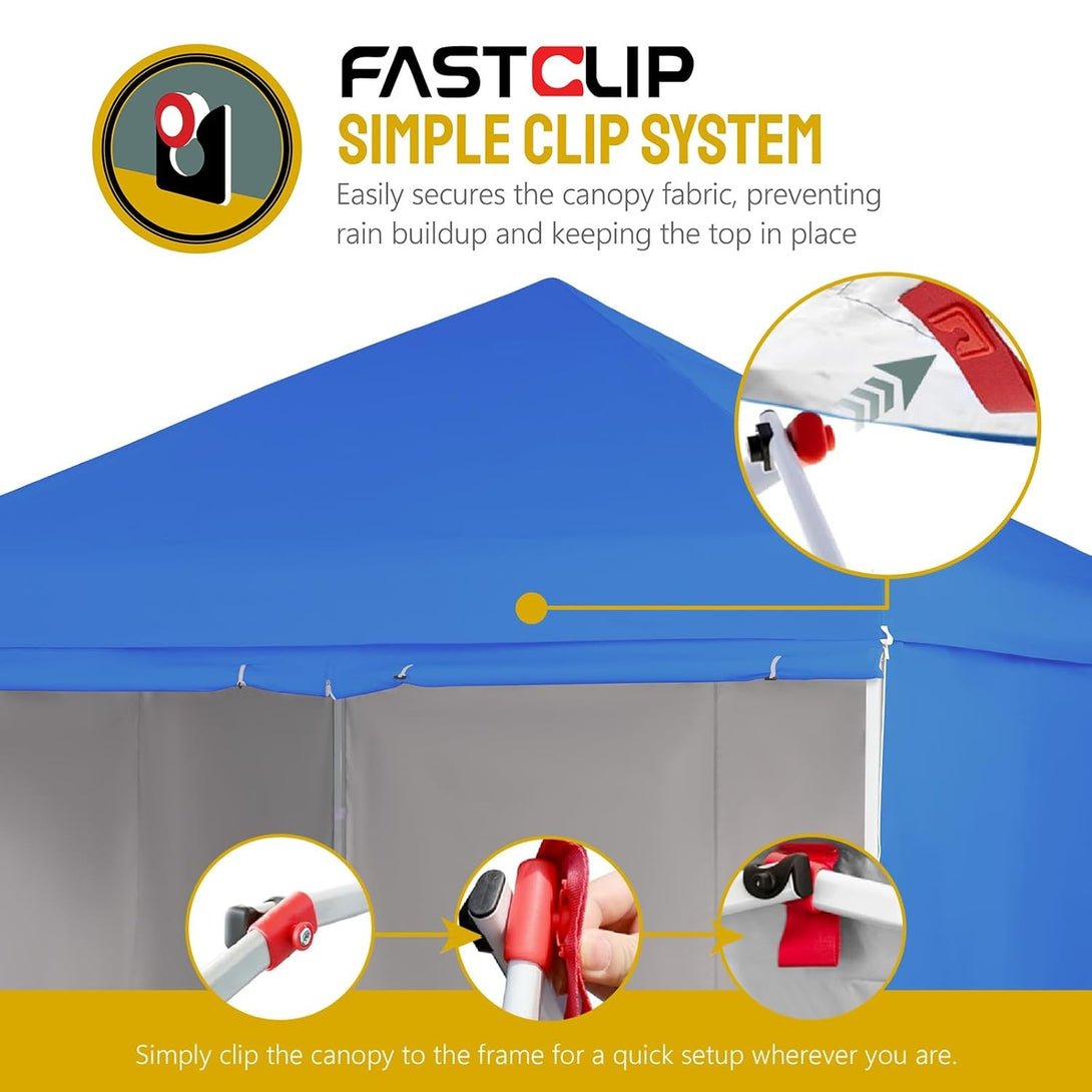 10x10 Commercial CenterLOK™ Canopy & 4 Sidewalls
