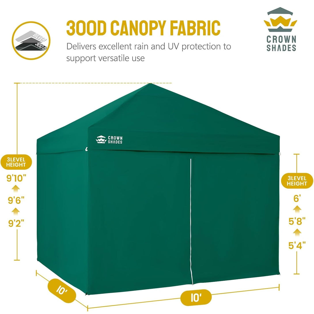 10x10 Commercial CenterLOK™ Canopy & 4 Sidewalls