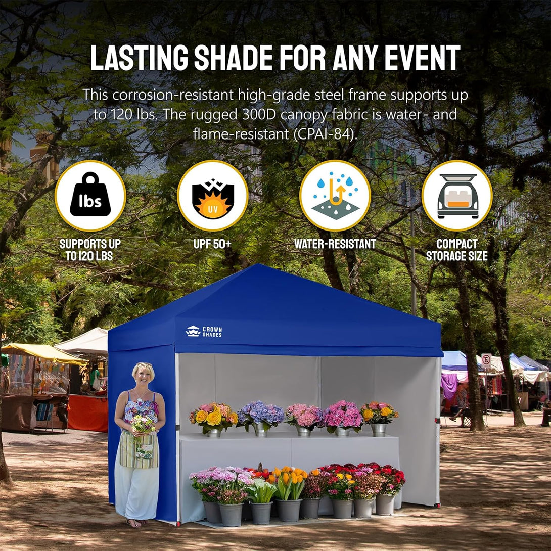 10x10 Commercial CenterLOK™ Canopy & 4 Sidewalls