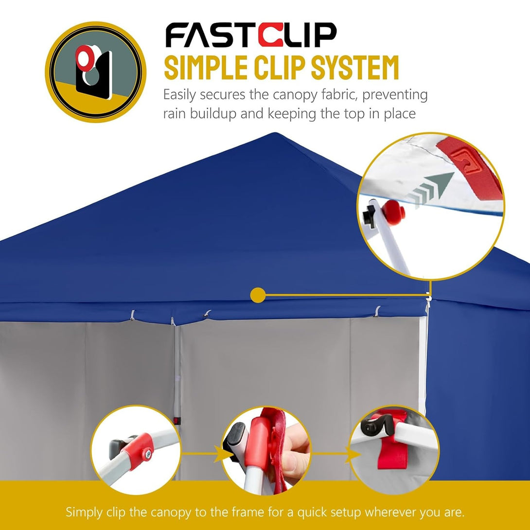 10x10 Commercial CenterLOK™ Canopy & 4 Sidewalls