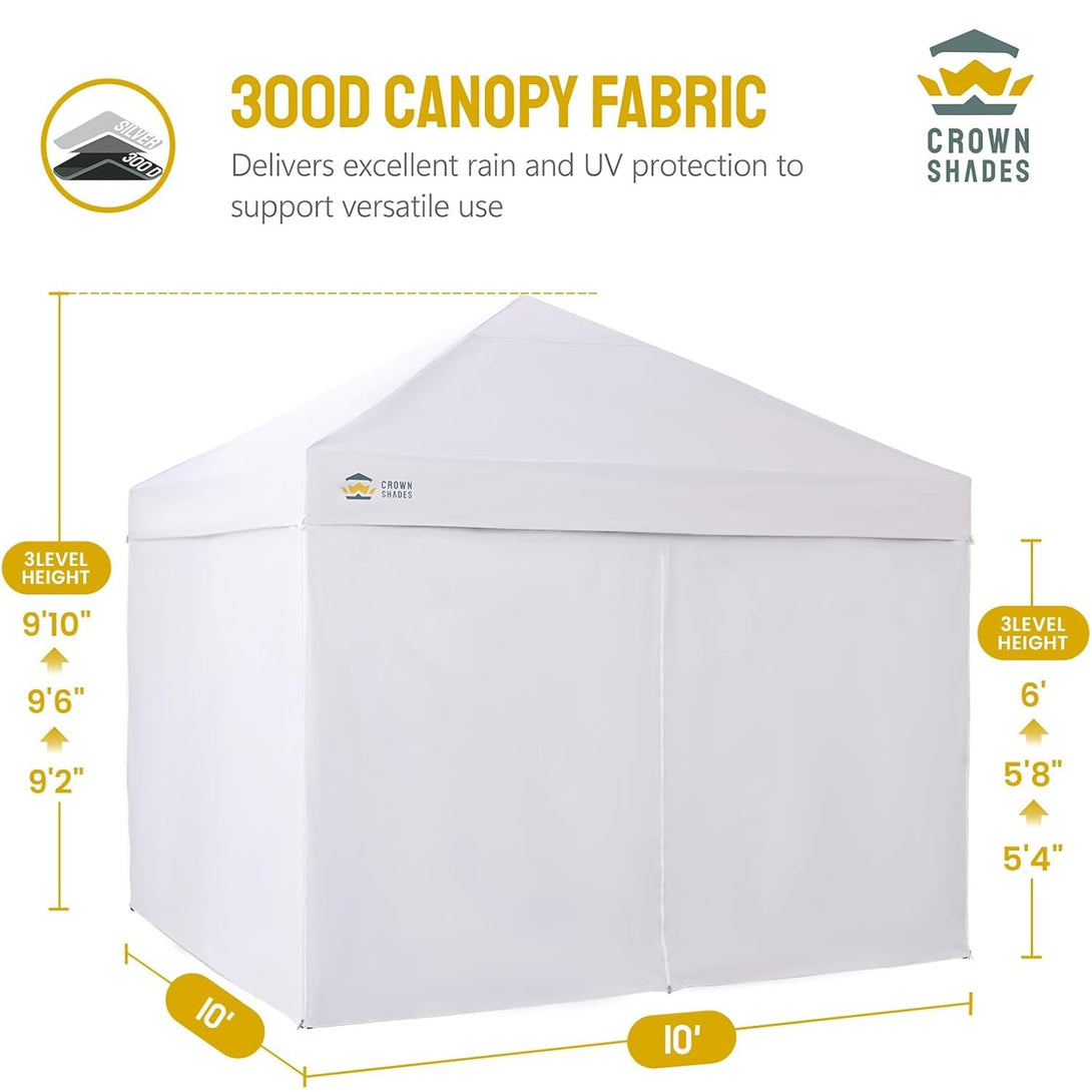 10x10 Commercial CenterLOK™ Canopy & 4 Sidewalls