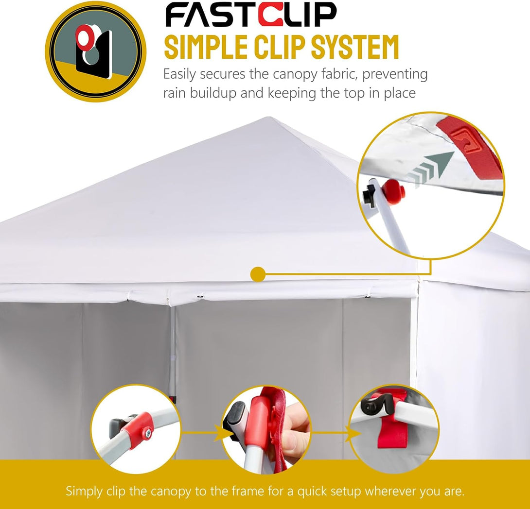 10x10 Commercial CenterLOK™ Canopy & 4 Sidewalls