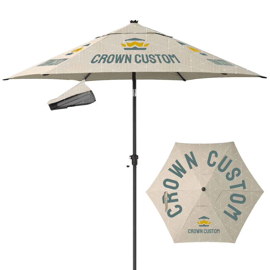 Custom Canopy Tents & Umbrellas | Crown Shades®