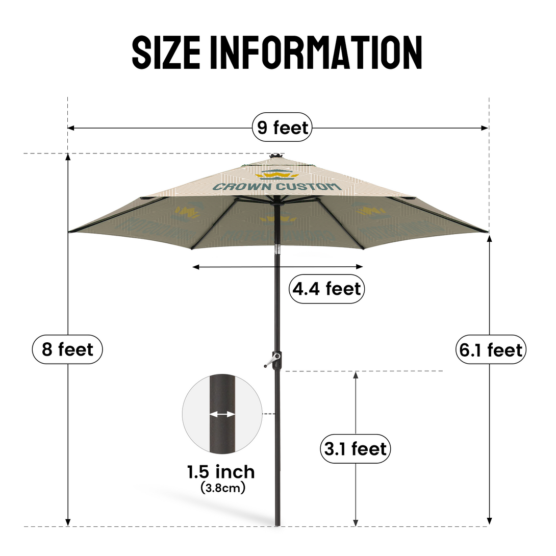 Custom Canopy Tents & Umbrellas | Crown Shades®
