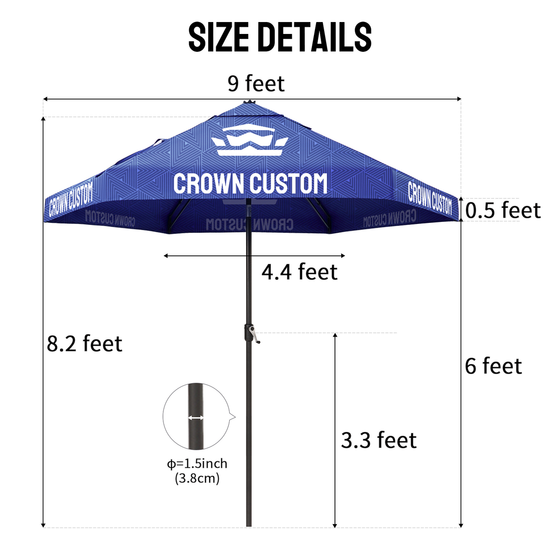 Custom Canopy Tents & Umbrellas | Crown Shades®