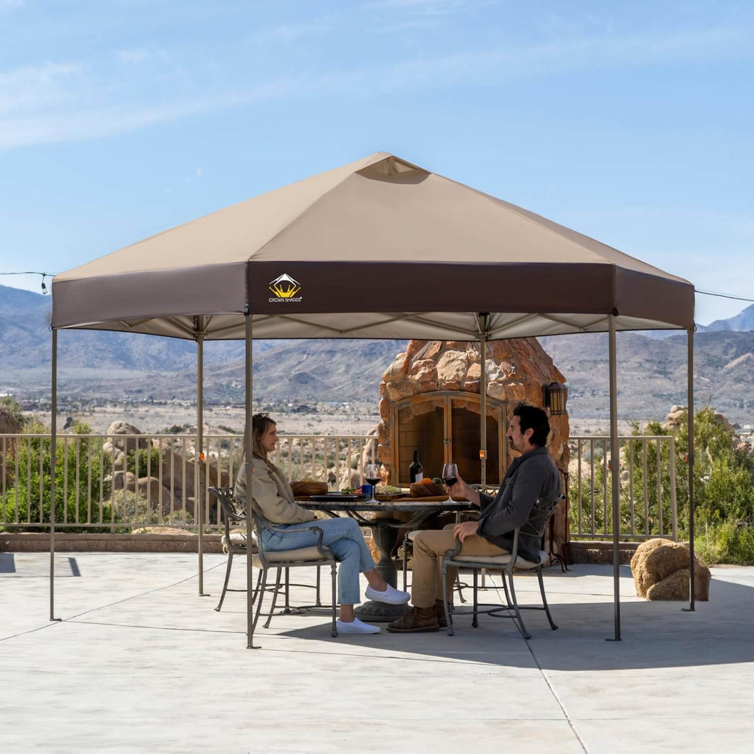 14x14 Pop Up Gazebo - 6-Sided