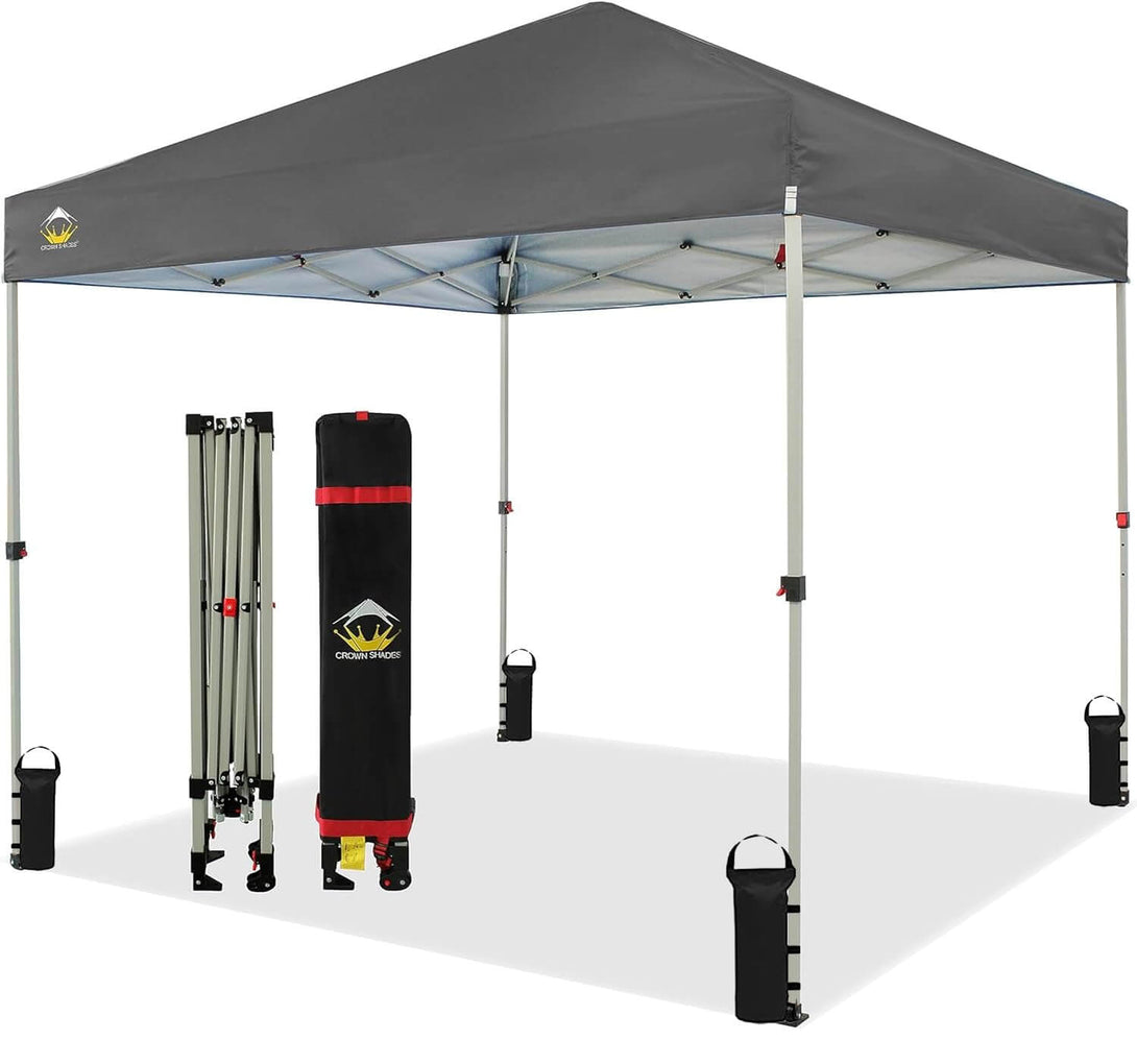 Canopée Recreational Centerlok 8x8 - Sto 'N Go, Revêtement Argenté, 150D - RS64F