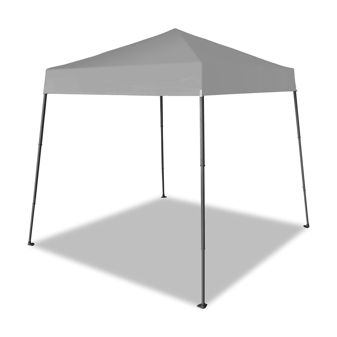 Tente de plage pop-up avec auvent à jambes inclinées 6,5x6,5
