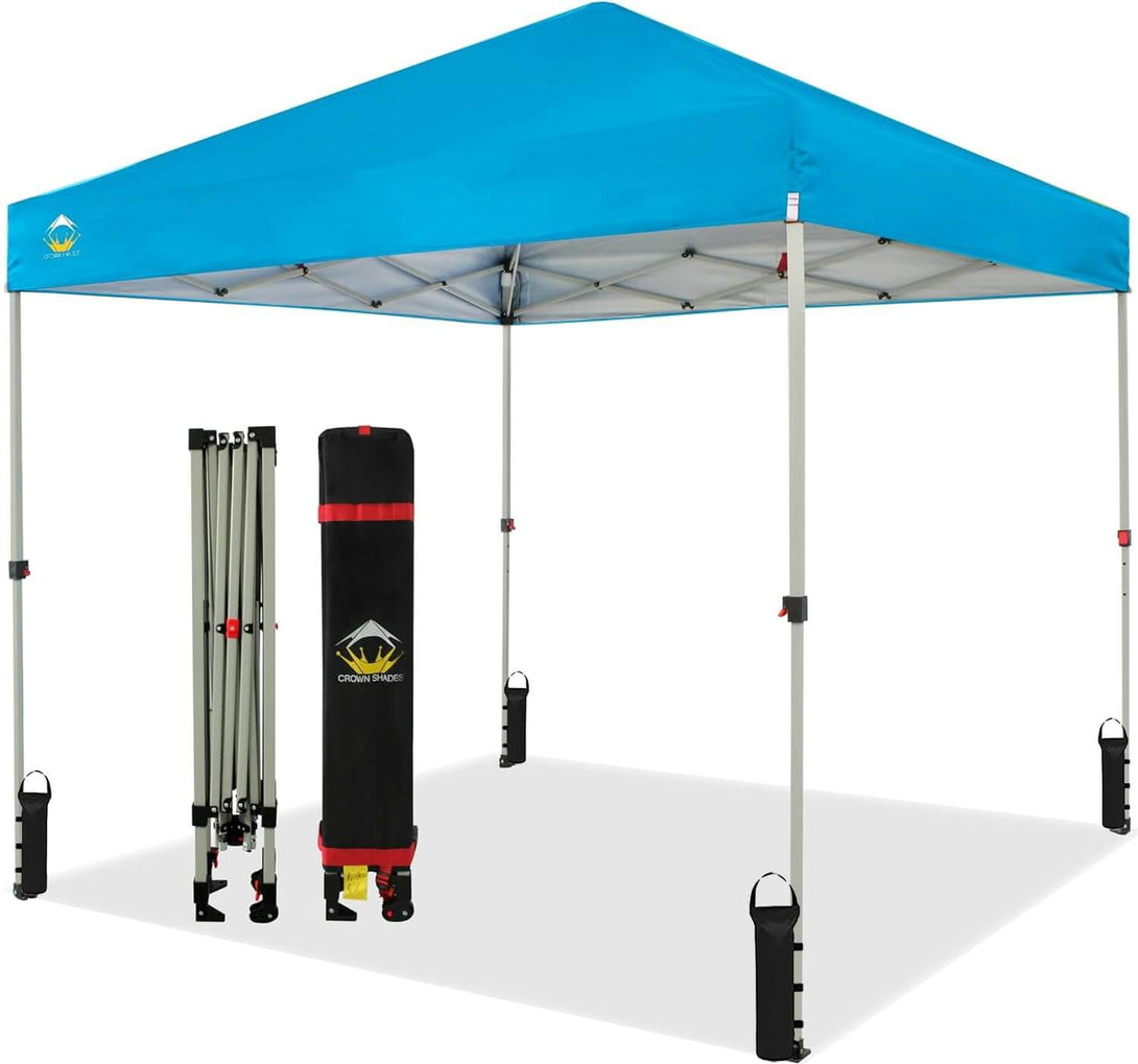 Canopée Recreational Centerlok 8x8 - Sto 'N Go, Revêtement Argenté, 150D - RS64F