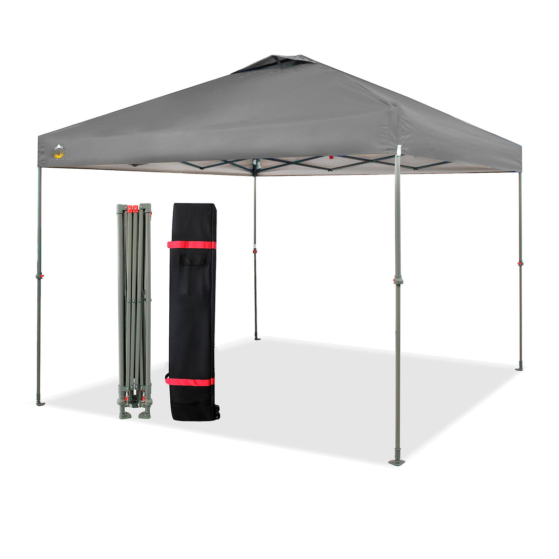 Tente pliante 10x10 - Ombre instantanée pour plage et extérieur
