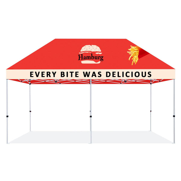 CROWN SHADES [M200A-CU] 20x10 Custom Tent – Complete Set with Frame & Canopy
