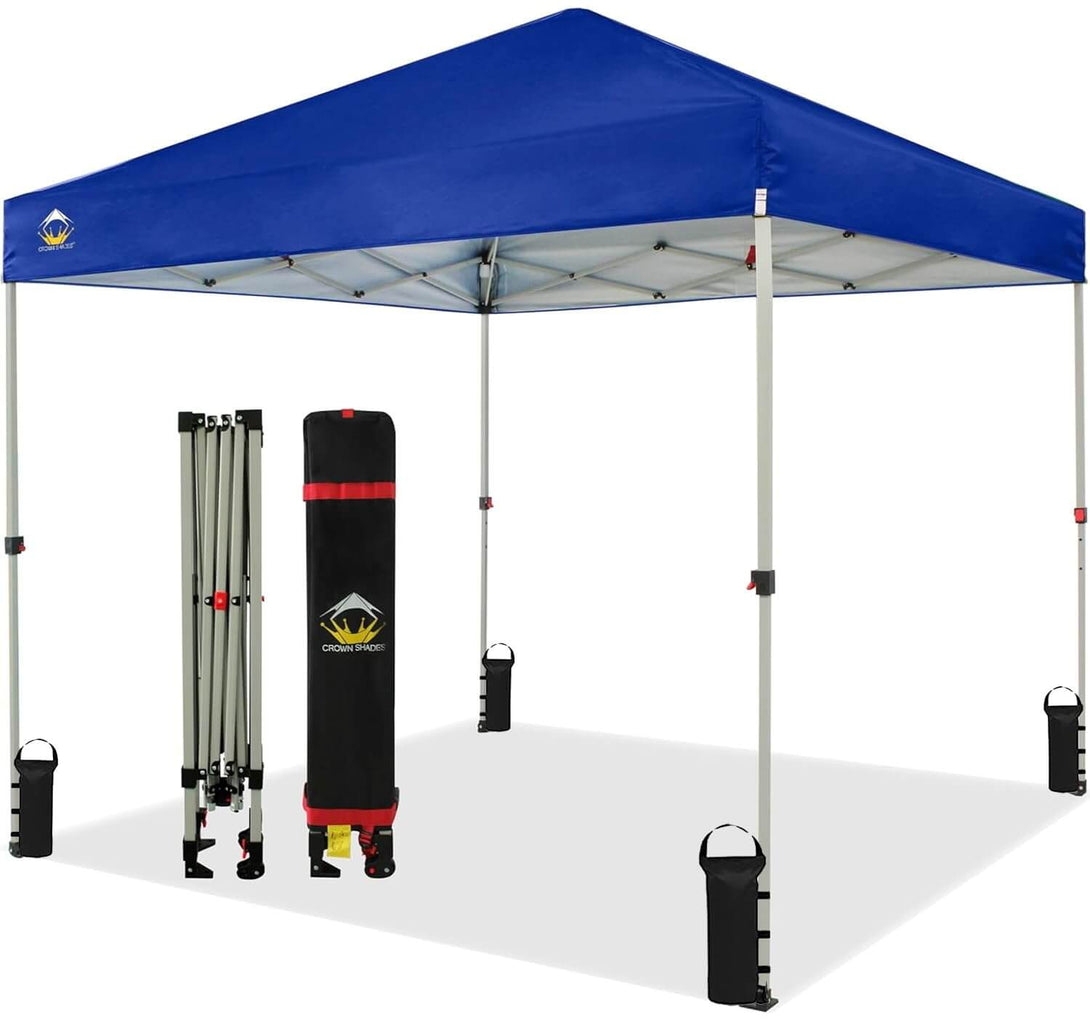 Canopée Recreational Centerlok 8x8 - Sto 'N Go, Revêtement Argenté, 150D - RS64F
