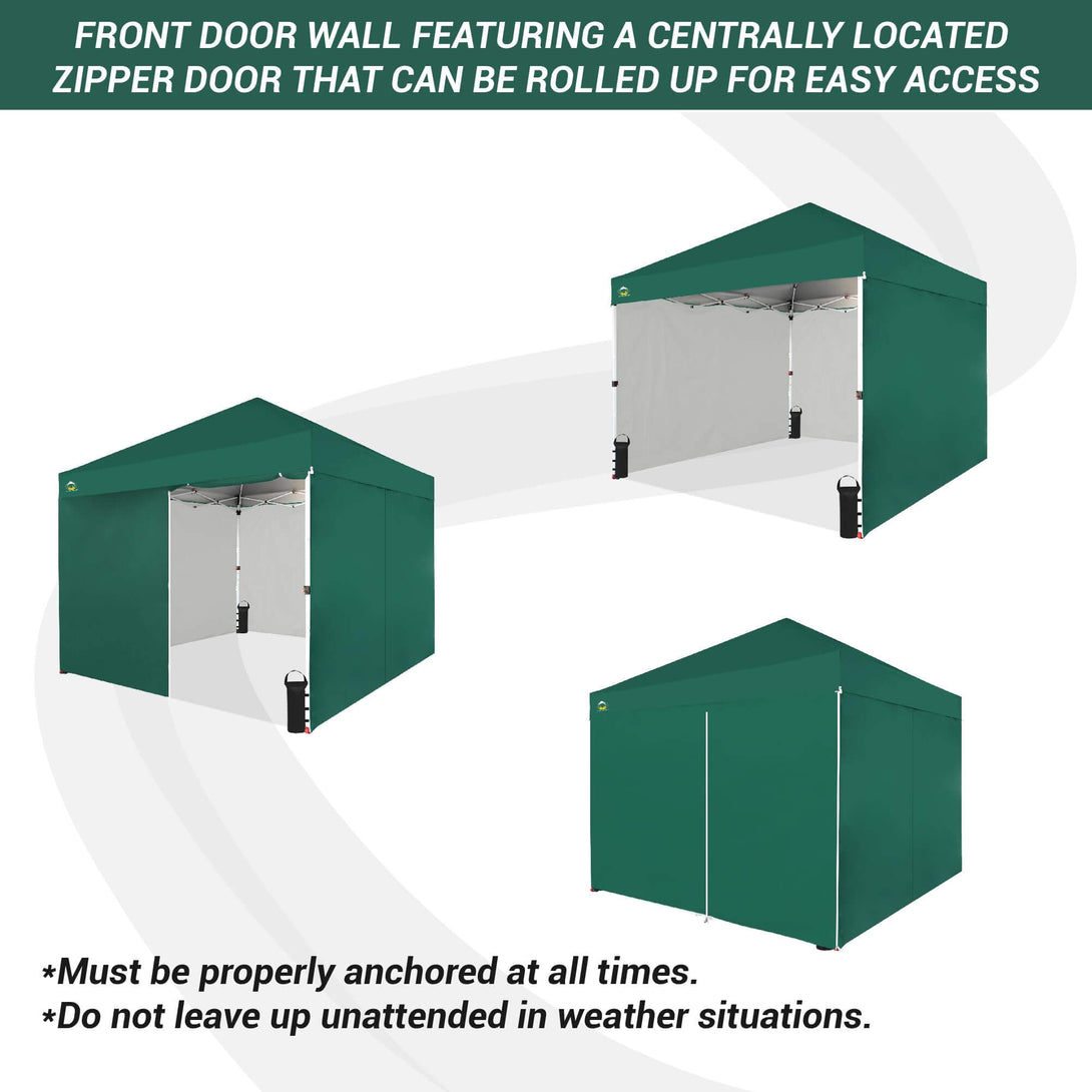 10x10 Commercial CenterLOK™ Canopy & 4 Sidewalls
