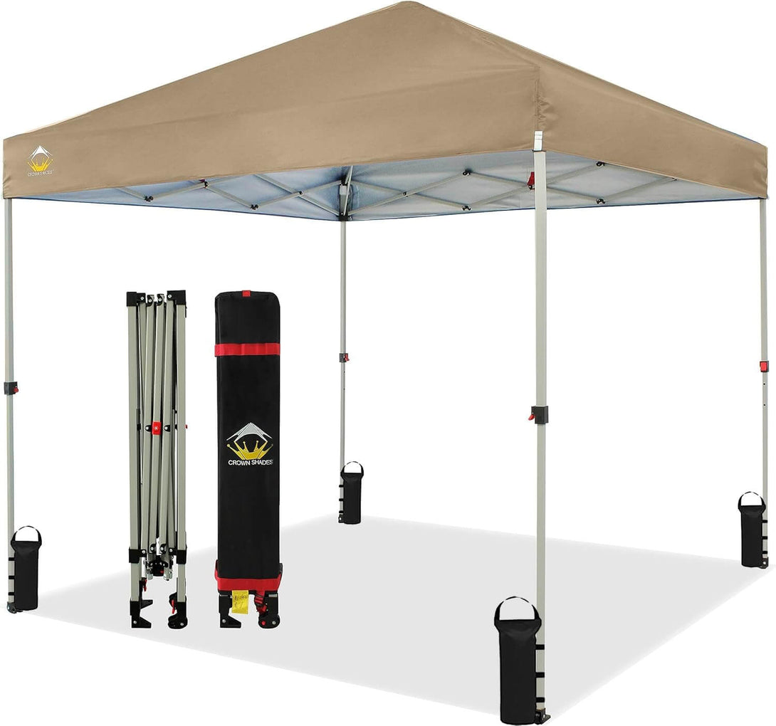 Canopée Recreational Centerlok 8x8 - Sto 'N Go, Revêtement Argenté, 150D - RS64F