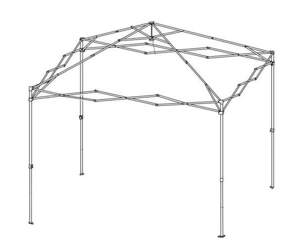10x10 Replacement Parts for Commercial Canopy Model C100W-S4